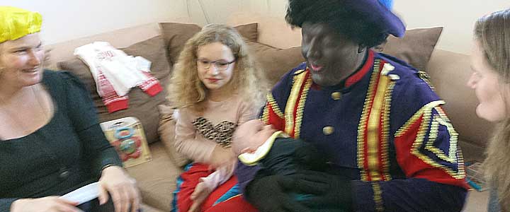 Eerste Sinterklaasfeest met een baby erbij