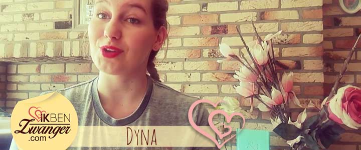 Eerste vlog van Dyna over 15 weken zwangerschap