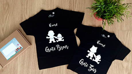Mixed Babies positiekleding T-shirts Mixed Babies positiekleding T-shirts