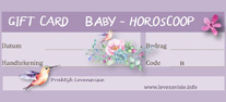babyhoroscoop kraamkado giftcard