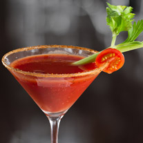 Alcoholvrije Bloody Mary