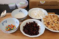 cranberries kokos noten minismarties