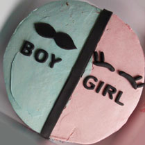 gender reveal mooie taart Corinna