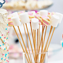 gender reveal vlaggetjes