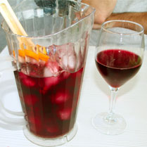 glaasje sangria zwanger worden