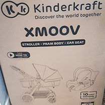 kinderwagen gekregen