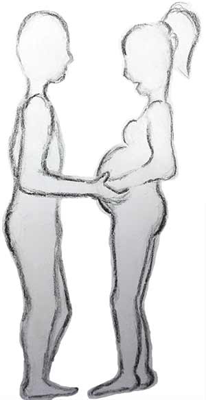 zwanger samen