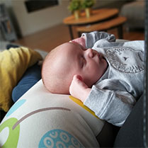 lighouding baby rechts links