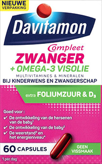 Omega visolie speciaal voor zwangeren vrouwen