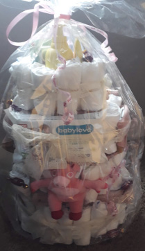 prachtige luiertaart