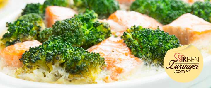 Recept van de week: Lichte broccoli zalm ovenschotel