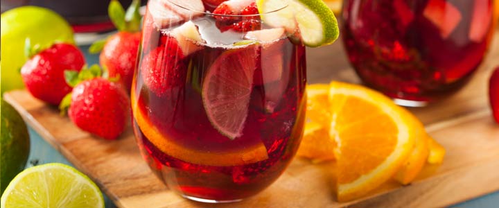 Recept alcoholvrije Sangria cocktail | ikbenZwanger