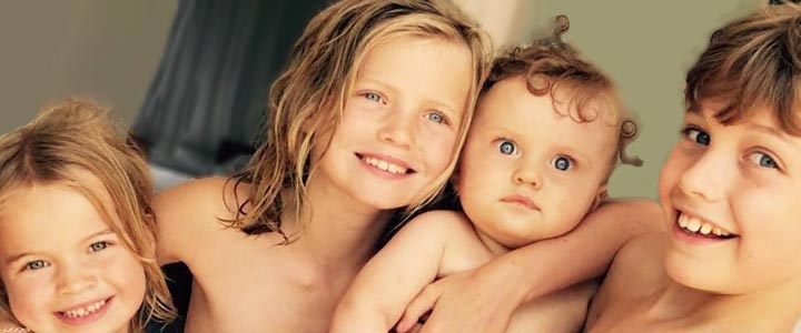 Four children a big family Four children a big family blog Nina