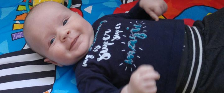 baby 11 weken oud Weer terug aan het werk na bevalling
