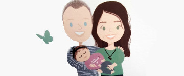 Babykleding met eigen naam Babylove - genieten van een mooi geboortekaartje