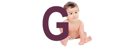 Prénoms G Prénoms avec G