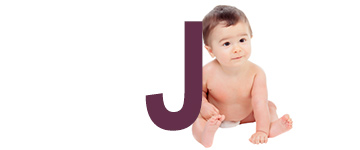 Prénoms de bébé finit J Prénoms de bébé dernière lettre J