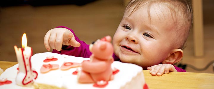 Betere Tips eerste verjaardag baby 1 jaar feest HY-71