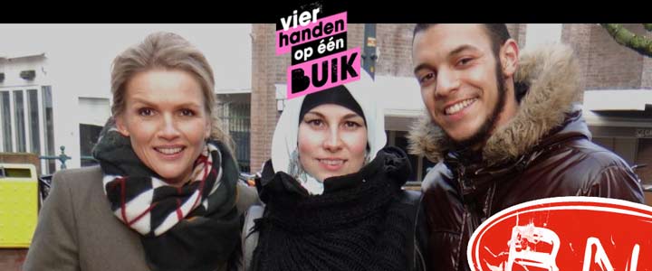 Niet doen bij zwangeren Oproep deelnemers vier handen op een buik