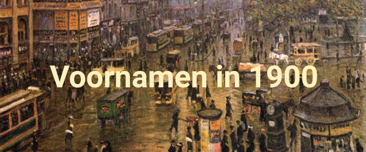 Johannes en Maria: dit waren in 1900 de populaire babynamen Johannes en Maria: dit waren in 1900 de populaire babynamen